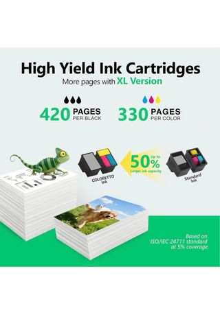 Cartuchos Tinta HP 337XL Negro y 343XL Tricolor