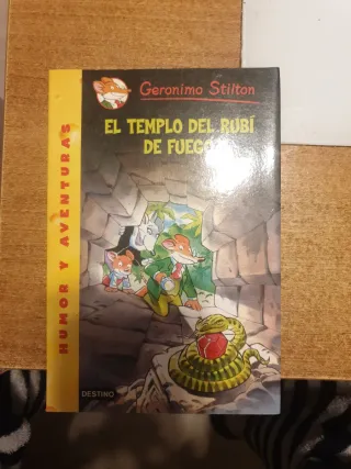 El templo del rubí de fuego: Geronimo Stilton 48