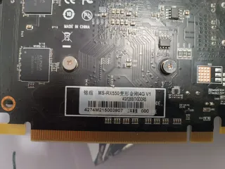 Tarjeta Gráfica Maxsun Radeon RX550 4GB