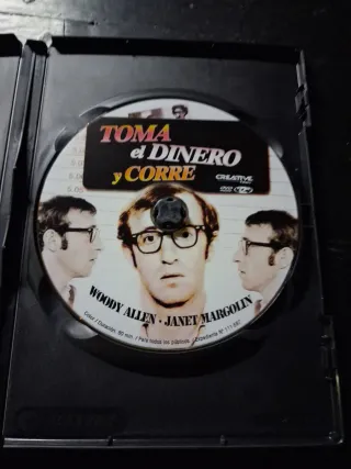 Toma el Dinero y Corre VHS Woody Allen