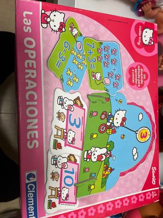Juego Clementoni Las Operaciones Hello Kitty
