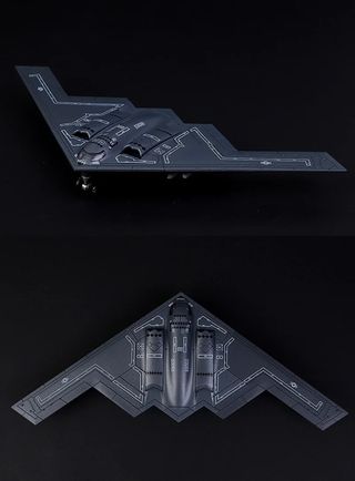 Maqueta Avión B-2 Stealth Bomber 1/200