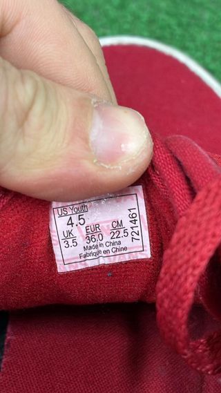 Vans Scarpe Taglia 36 Rosse