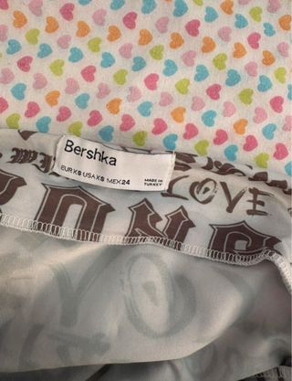 Vestido corto estampado