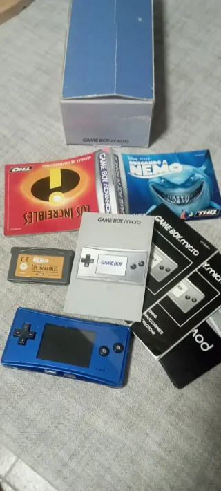 Nintendo Game Boy Micro Azul