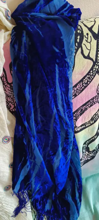 Set di 2 foulard stampati