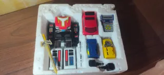 Raro Robot Turbo Ranger - Bandai 1989 - Vintage Se