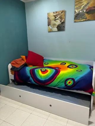 Cama nido con colchones