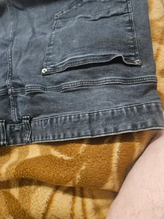 Pantalón vaquero azul/gris