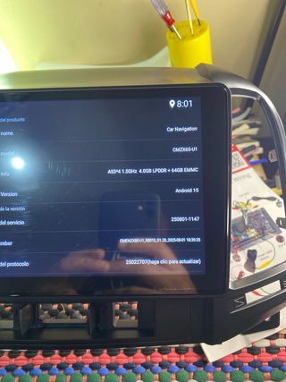 Pantalla 9” Hyundai Santa Fe 2 06-12 + Marco