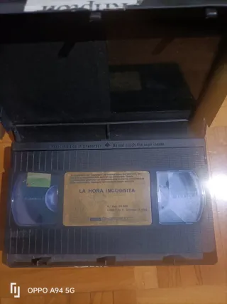 Película VHS La Hora Incógnita