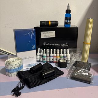 Kit Maquina Tatuar Profesional Completo