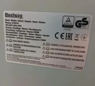 Motor y bomba de jacuzzi para spa Bestway