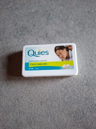 Quies Tappi Auricolari Cera 2 Confezioni Nuovi