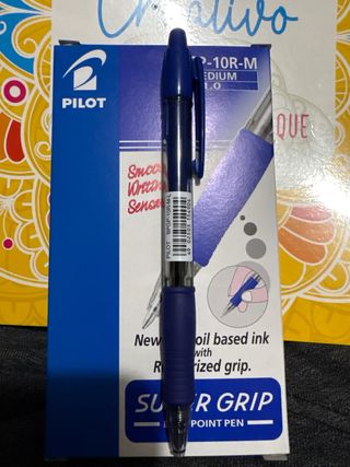Bolígrafo Pilot Super Grip Medium 1.0