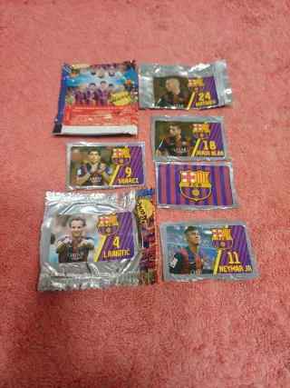Raros FC Barcelona.Cambio por cromos de Messi.