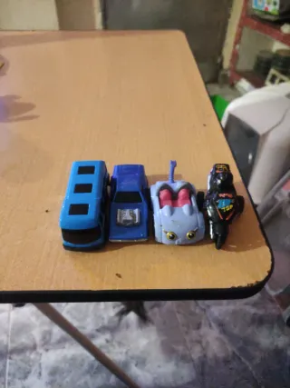 Pack 4 coches de juguete