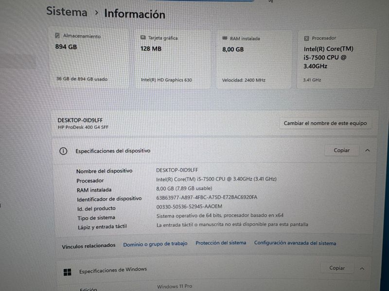 HP ProDesk 400 G4 afbeelding 3