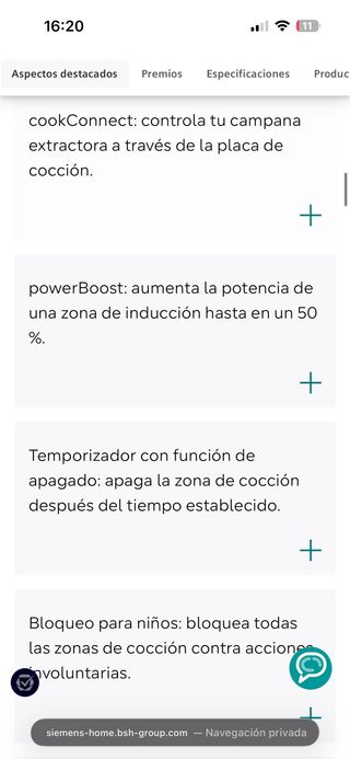 A ESTRENAR SIEMENS 80cm wifi, Inducción FLEX IQ700