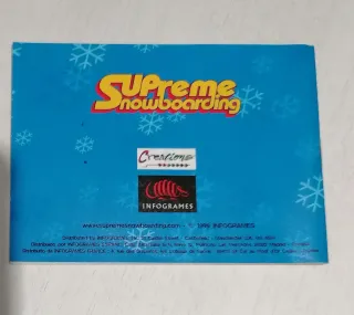 Manual Supreme Snowboarding Game Boy Color