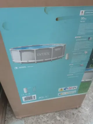 Piscina Prism Frame redonda 366x99 cm INTEX