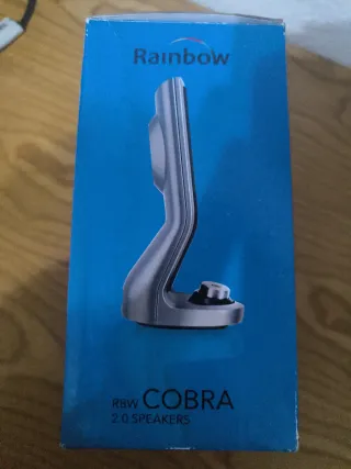 Altavoces 2.0 Rainbow Cobra USB