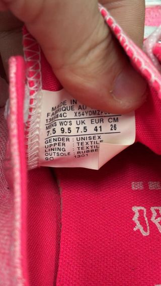 Converse All Star Rosa Talla 41