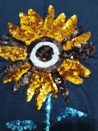 Camiseta manga corta Springfield, talla L