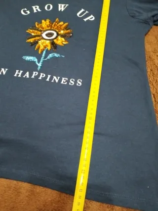 Camiseta manga corta Springfield, talla L