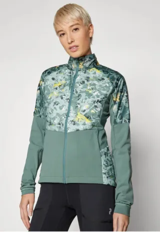 Chaqueta Outdoor Verde y Multicolor