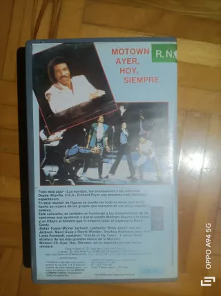 Película VHS Motown 25: Yesterday, Today, Forever