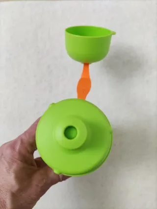 Borraccia Tupperware Verde Arancio