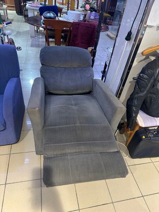 Sillón Relax Eléctrico Gris