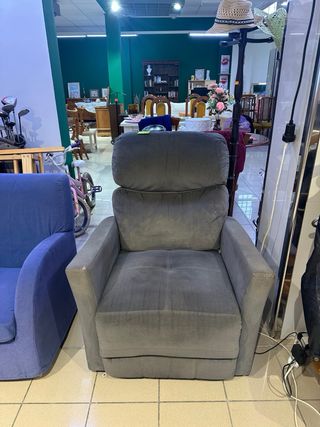 Sillón Relax Eléctrico Gris