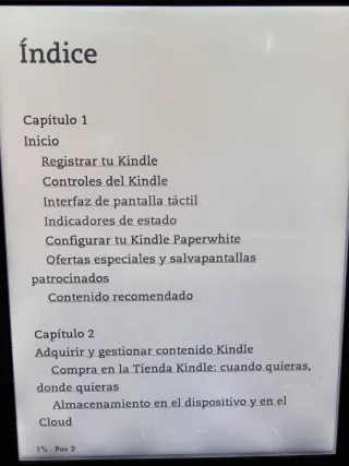 Ebook Kindle Paperwhite 6ª Gen Sin anuncios