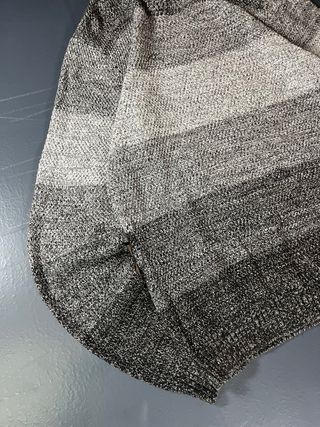 Jersey DENIM hombre rayas gris y blanco