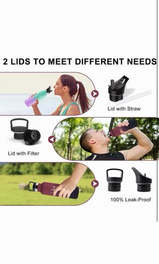 Botella Agua Acero Inoxidable 500ml