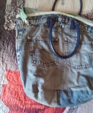 Borsa Jeans Handmade Vintage