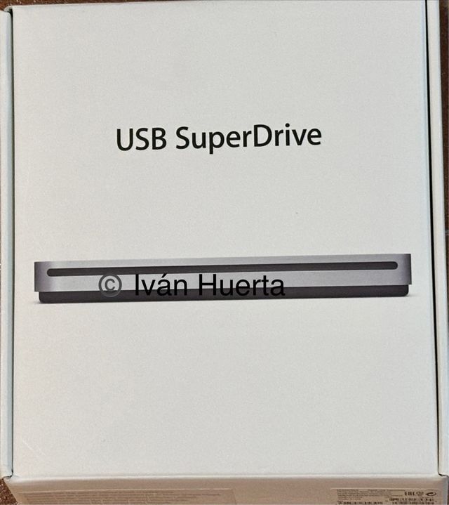 Grabadora CD/DVD USB Apple SuperDrive NUEVA