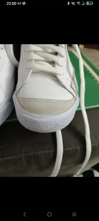 Bambas Nike altas blancas