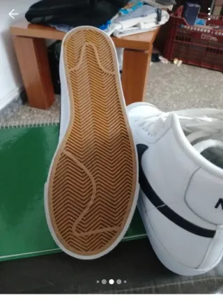 Bambas Nike altas blancas