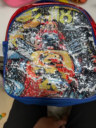 Mochila reversible lentejuelas