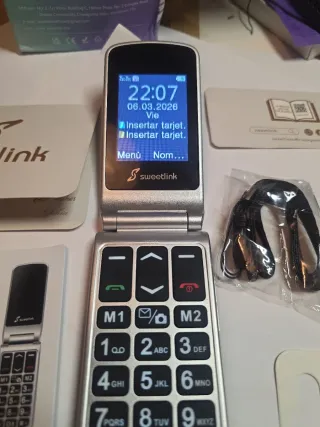 Teléfono Móvil SweetLink F1 Personas Mayores