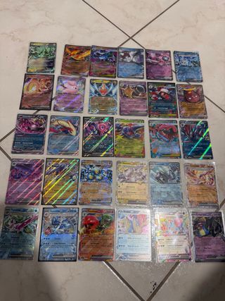 Lotto carte Pokemon EX Base