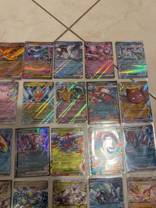 Lotto carte Pokemon EX Base