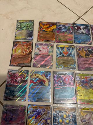 Lotto carte Pokemon EX Base