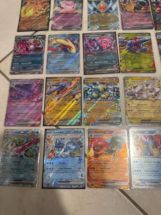 Lotto carte Pokemon EX Base