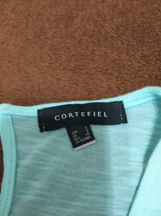 Blusa sin mangas Cortefiel , talla S