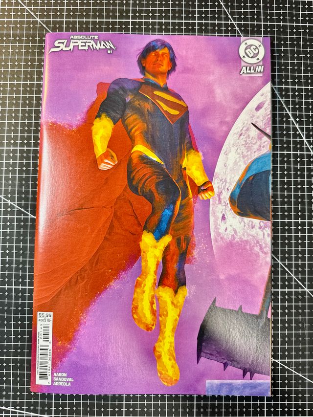 Lote 2 comics USA Absolute Superman #1 Mark Spears