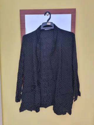 Blazer lunares talla L